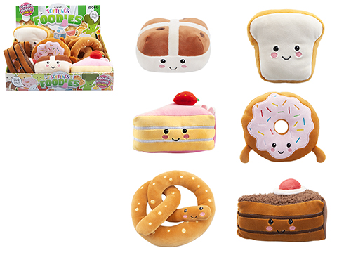 (Mis 1) SOFTLINGS BAKERY (Pasticcieria) Peluche 16cm 6ass In espo da 12pz…x12…x72